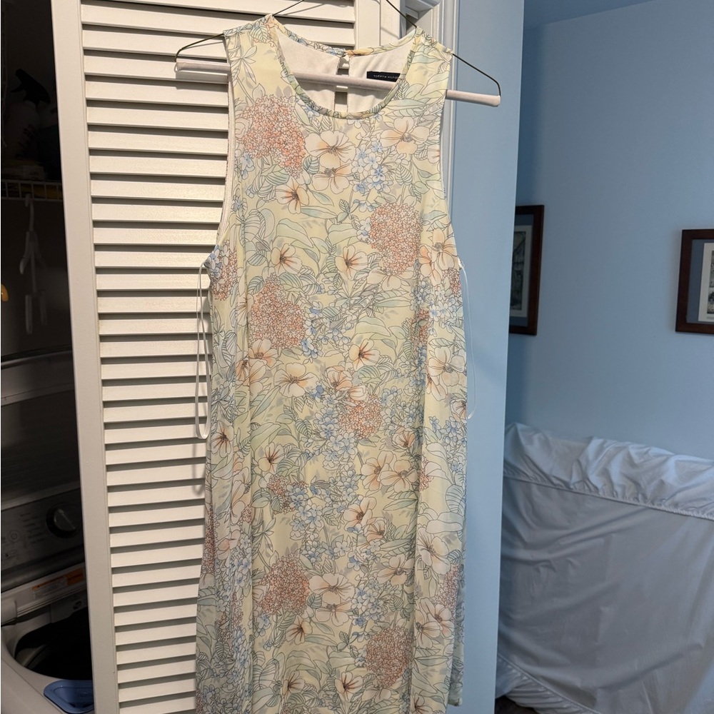 Tommy Hilfiger Pastel Floral Midi Dress